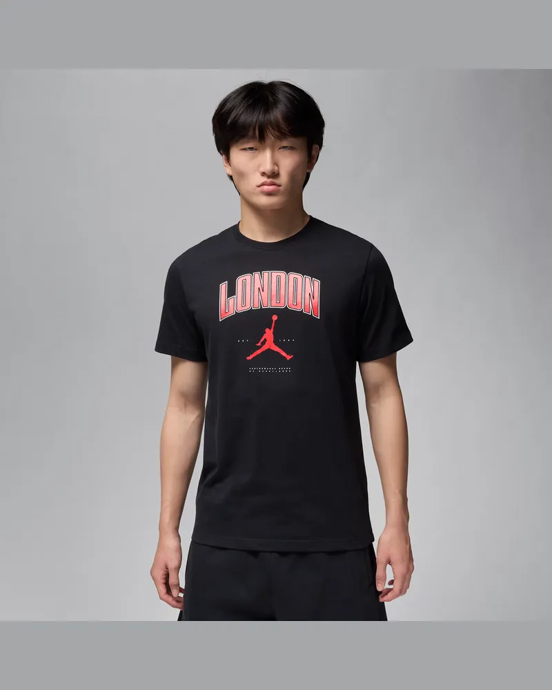 Jordan London-T-Shirt (Herren) - Schwarz Schwarz