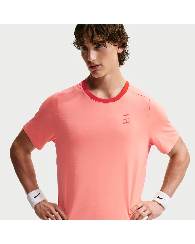 Nike Court Advantage Dri-FIT Tennisoberteil (Herren) - Pink Pink