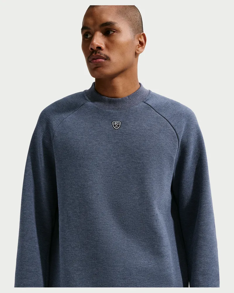 Nike Par Therma-FIT Golf-Oberteil (Herren) - Blau Blau