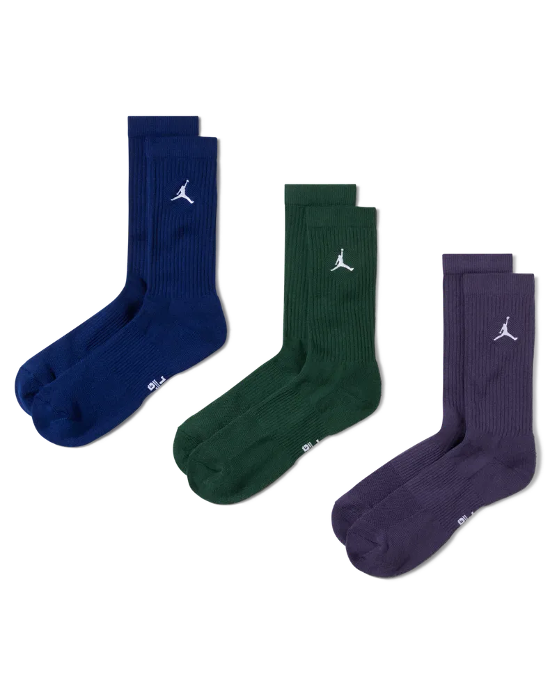 Jordan Crew-Socken für jeden Tag (3 Paar) - Multi-Color Multi-color