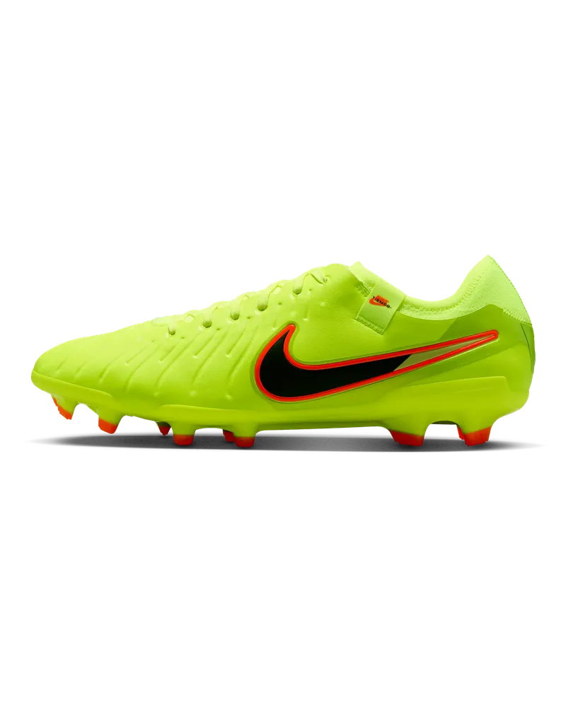 Nike Tiempo Legend 10 Pro Low Top Fußballschuh für normalen Rasen - Gelb Gelb