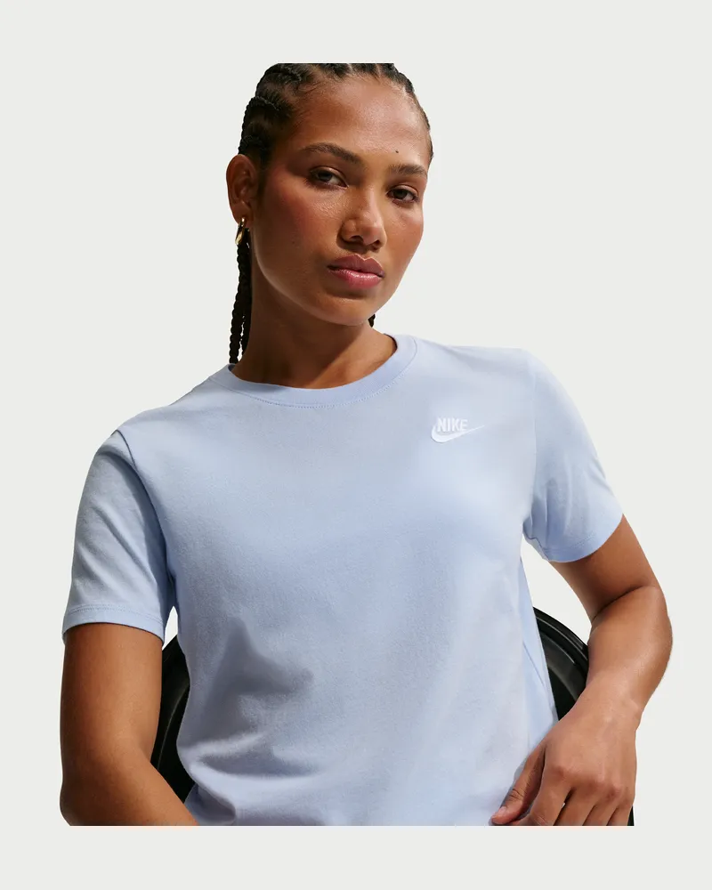 Nike Club Essentials Damen-T-Shirt - Blau Blau