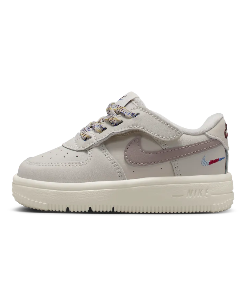 Nike Force 1 Low LV8 EasyOn Schuh (Babys/Kleinkinder) - Braun Braun