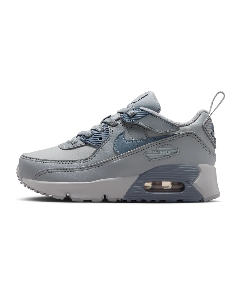 Nike Air Max 90 EasyOn Schuh für jüngere Kinder - Grau Grau