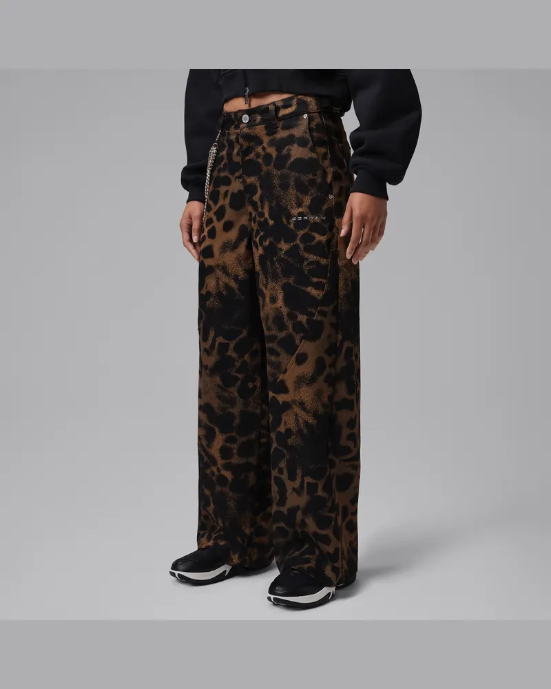 Jordan Flight weite Hose (Damen) - Braun Braun