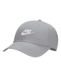 Nike Club unstrukturierte Futura Wash-Cap - Grau Grau