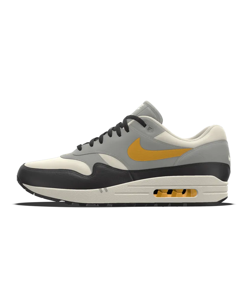 Nike Air Max 1 By You personalisierbarer Herrenschuh - Grau Grau