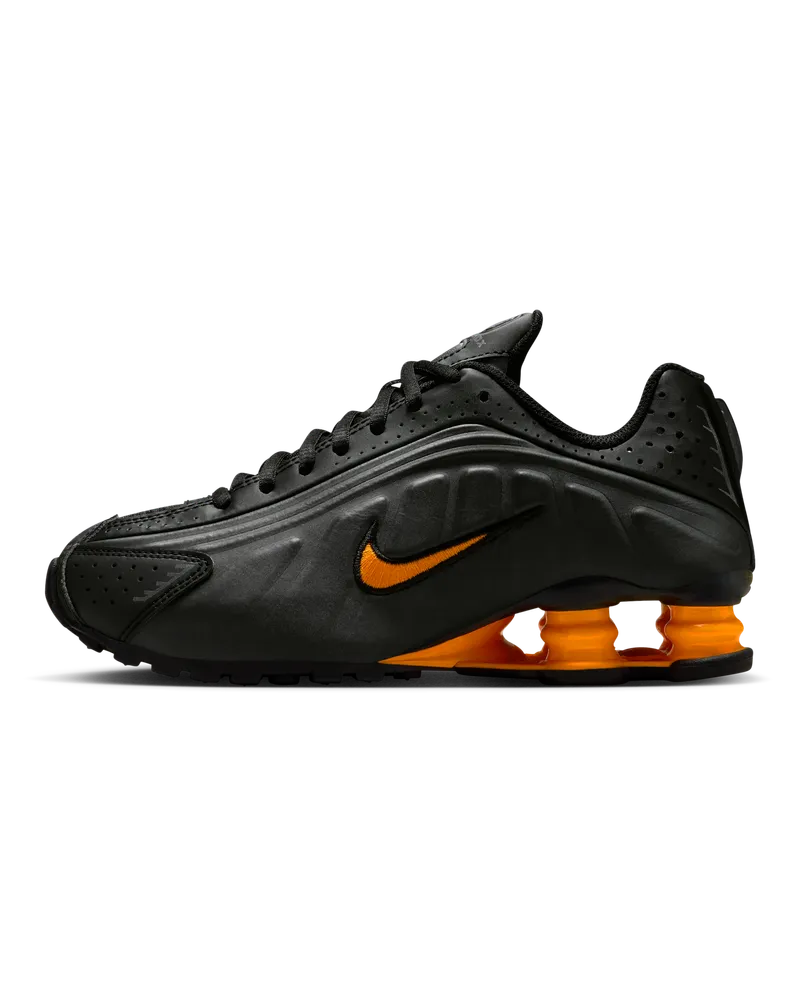 Nike Shox R4 Schuh (ältere Kinder) - Schwarz Schwarz