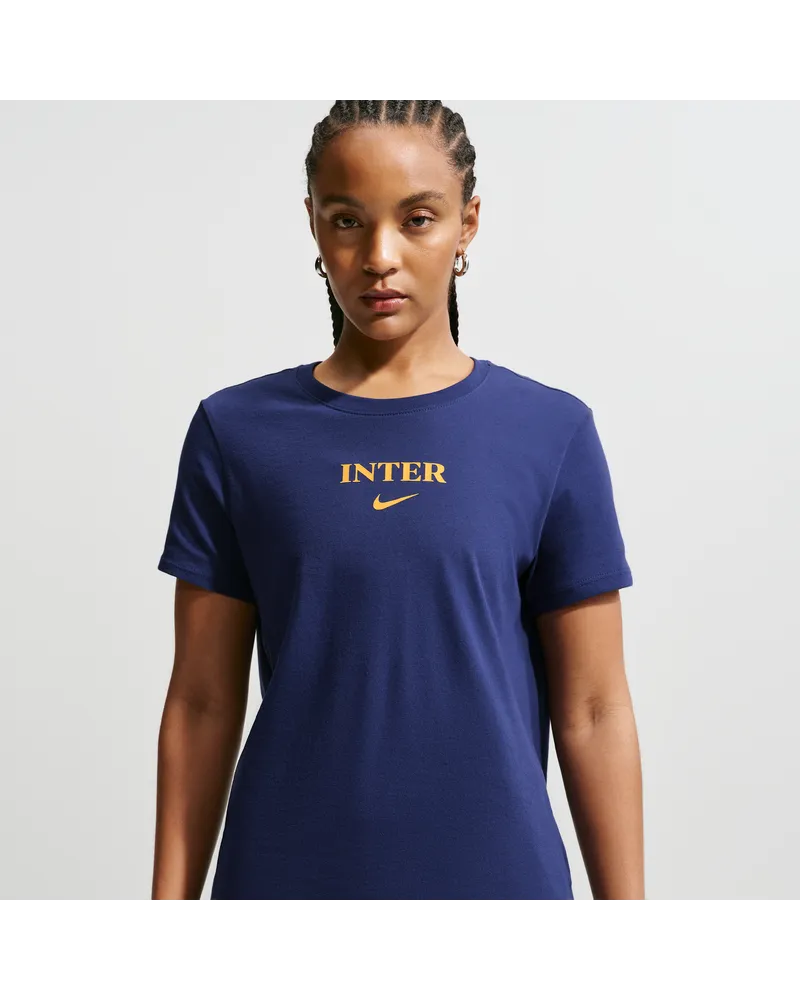 Nike Inter Mailand  Fußball-T-Shirt (Damen) - Blau Blau