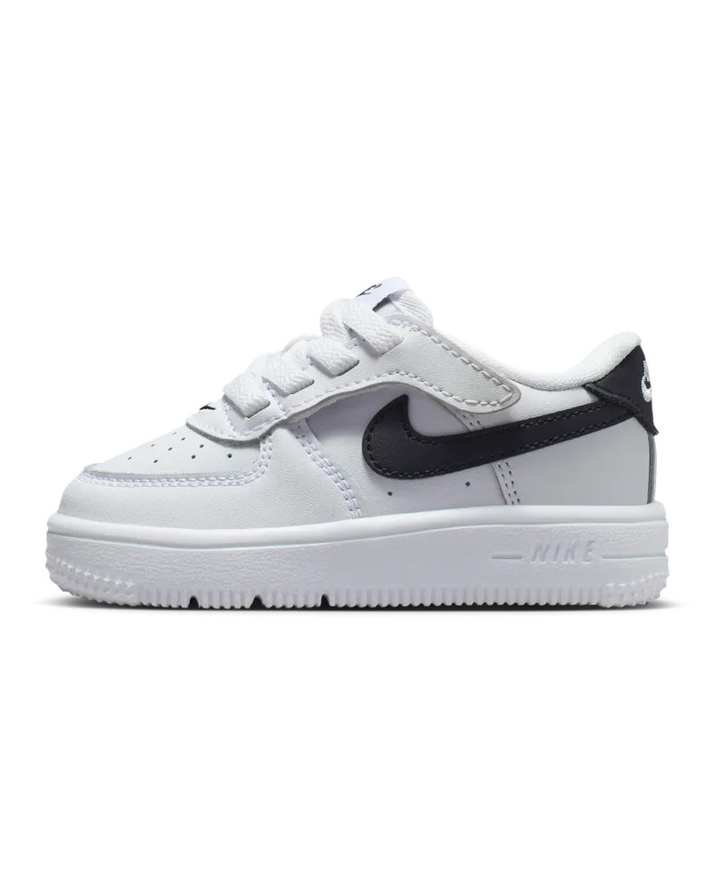 Nike Force 1 Low EasyOn Schuh (Babys/Kleinkinder) - Weiß Weiß