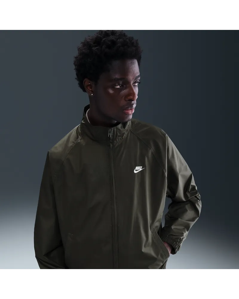 Nike Sportswear Club Roscoe-Jacke mit durchgehendem Reißverschluss (Herren) - Grün Grün