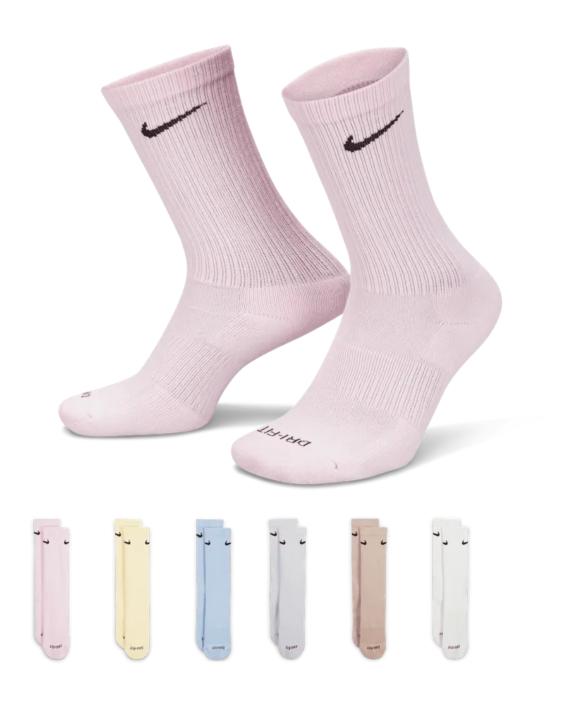 Nike Everyday Plus Cushioned Crew-Trainingssocken (6 Paar) - Multi-Color Multi-color