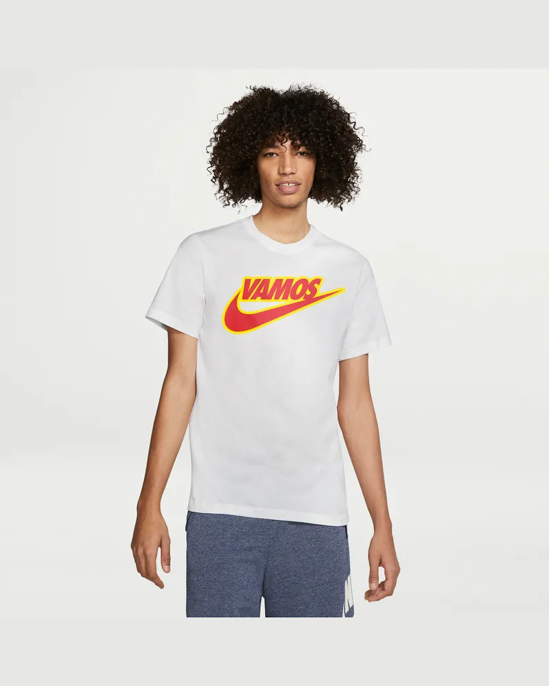 Nike Fußball-T-Shirt (Herren) - Weiß Weiß