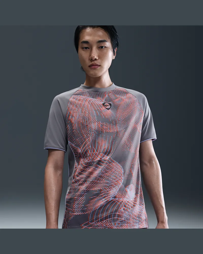 Nike Academy+ Dri-FIT Kurzarm-Fußballoberteil (Herren) - Rot Rot