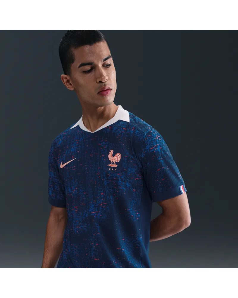 Nike FFF 2025 Match Home (Frauenteam)  Authentic Dri-FIT ADV Fußballtrikot (Herren) - Blau Blau