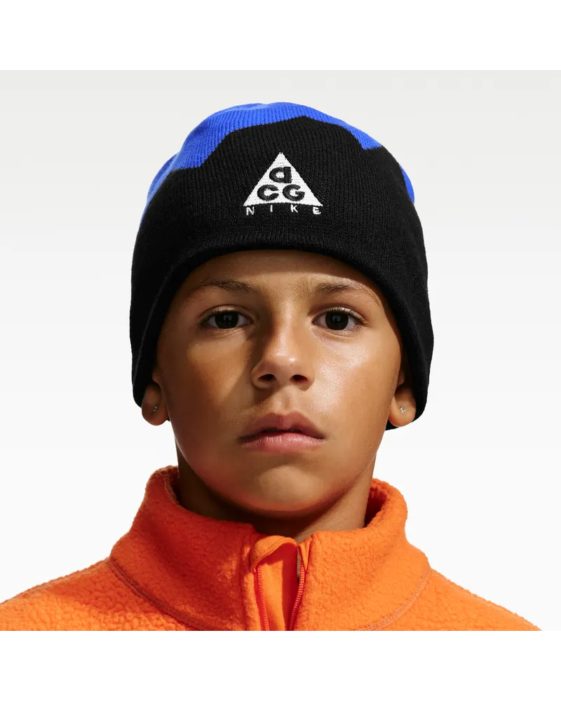 Nike ACG Block Peak Beanie für ältere Kinder - Schwarz Schwarz