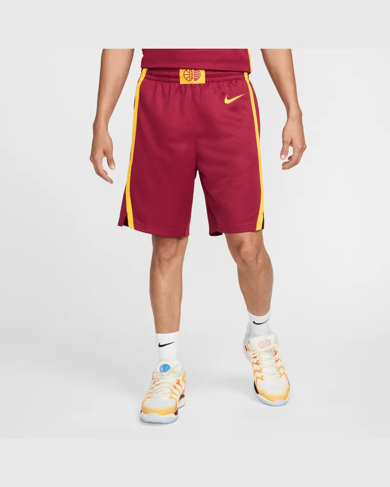 Nike Spanien Limited Road  Basketballshorts (Herren) - Rot Rot