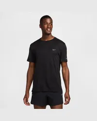 Nike Running Division Dri-FIT ADV Kurzarm-Laufoberteil für Herren - Schwarz Schwarz