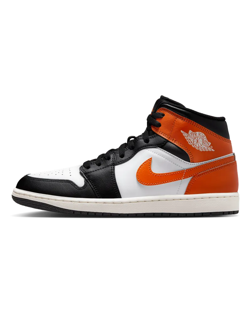 Jordan Air  1 Mid Herrenschuh - Orange Orange