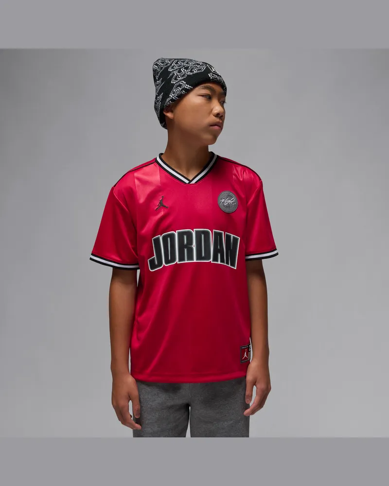 Jordan Sport-Trikot (ältere Kinder) - Rot Rot
