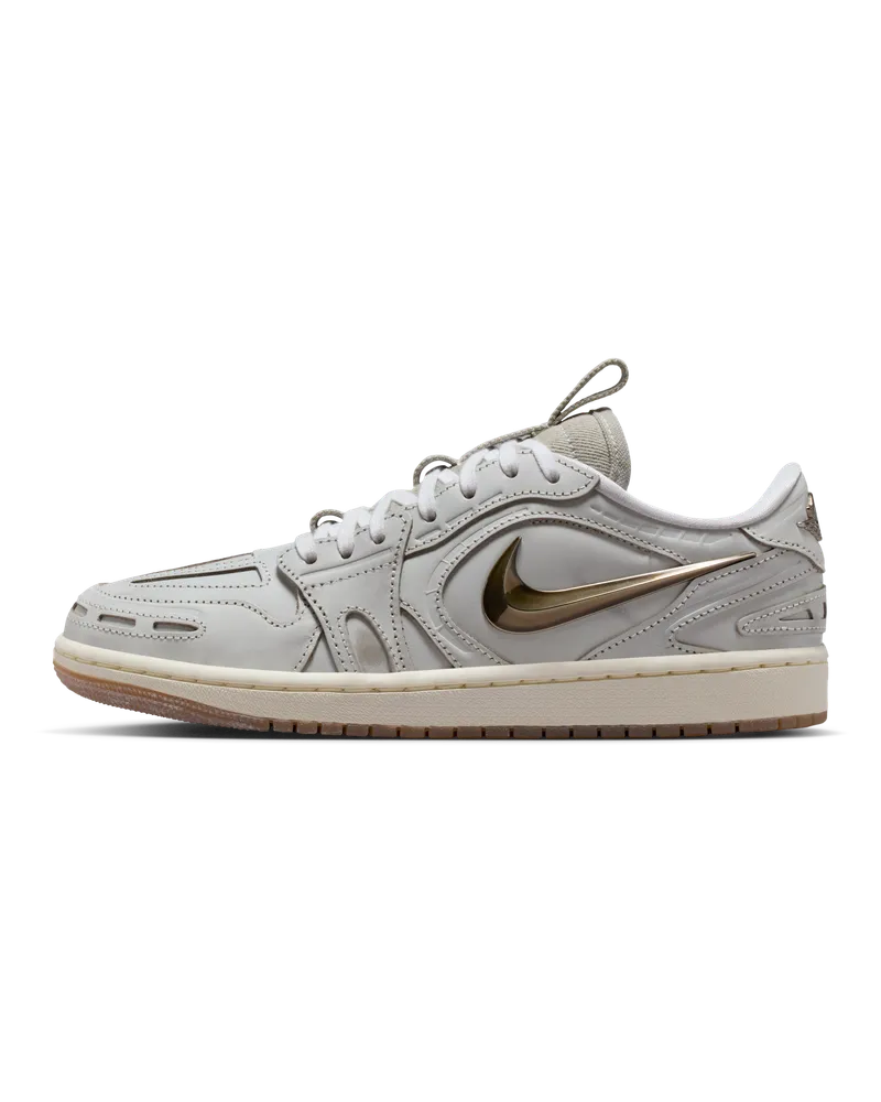 Jordan Air  1 Low Method of Make Schuh (Damen) - Weiß Weiß