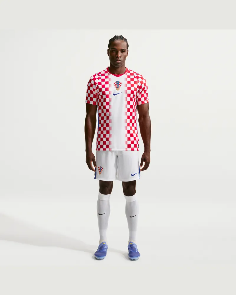 Nike Kroatien 2026  Dri-FIT Replika-Fußballshorts Heimspiel (Herren) - Weiß Weiß