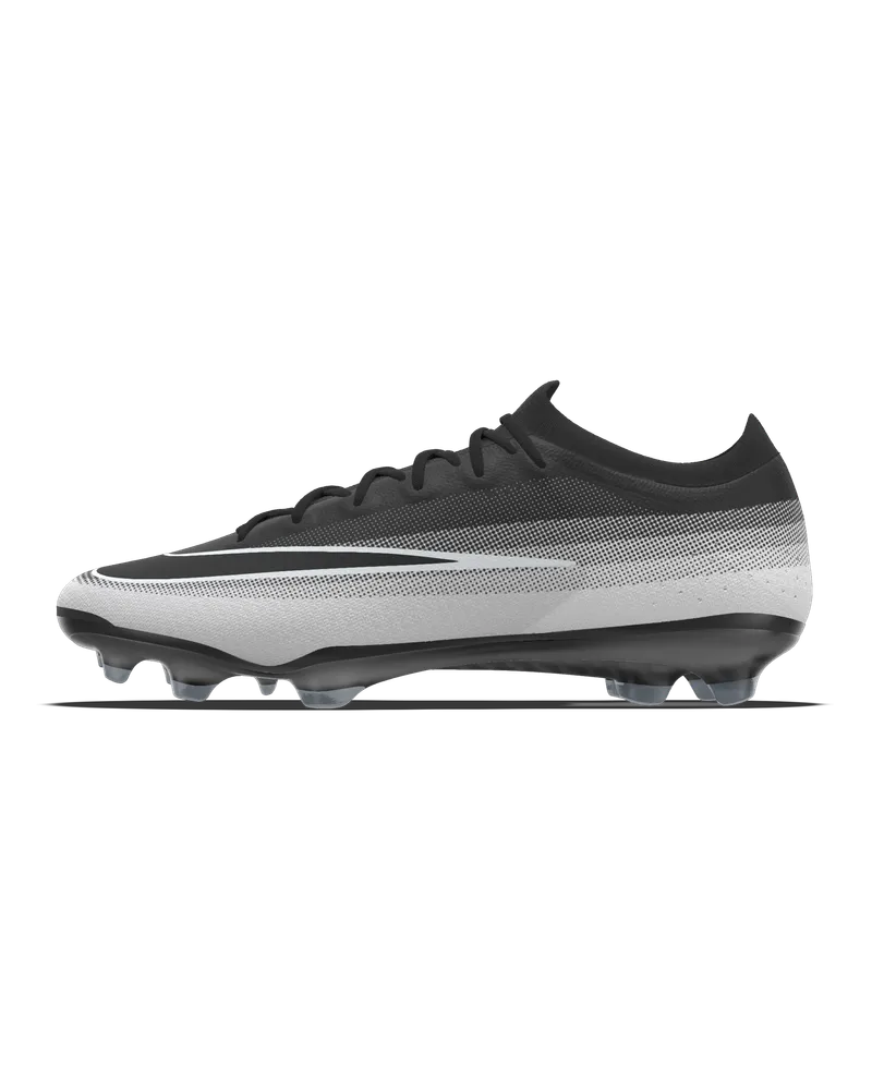 Nike Mercurial Vapor 17 Elite By You personalisierbarer Low-Top-Fußballschuh für Kunstrasen - Schwarz Schwarz