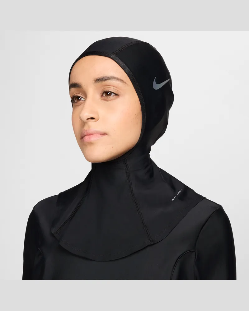 Nike Swim Victory Schwimm-Hijab (Damen) - Schwarz Schwarz