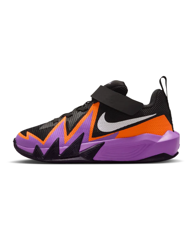 Nike S.T. Dynamite Basketballschuh (jüngere Kinder) - Schwarz Schwarz