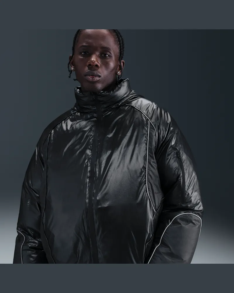 Nike Tech Bubble-Jacke (Herren) - Schwarz Schwarz