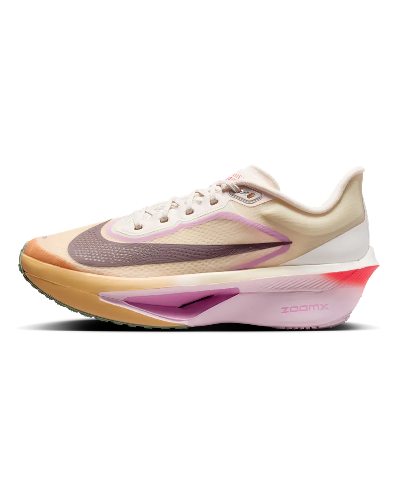Nike Zoom Fly 6 Straßenlaufschuh für Wettkämpfe (Damen) - Weiß Weiß