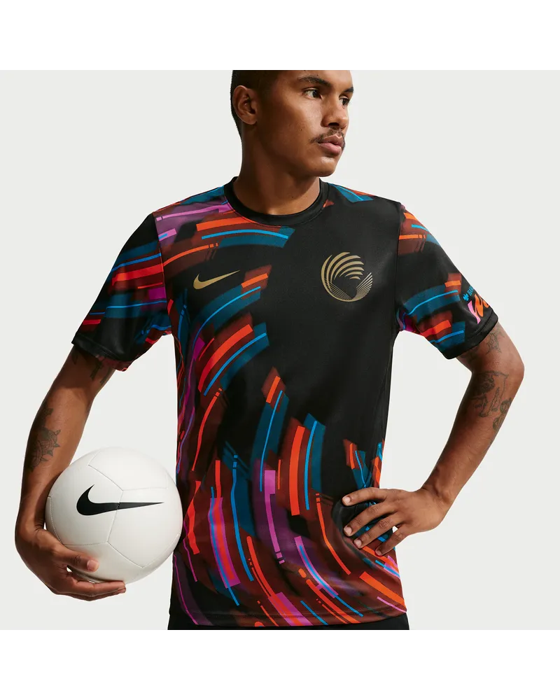 Nike WSL  Digital Performance Kurzarmshirt (Herren) Nike Digital Performance Kurzarmshirt (Herren) - Schwarz Schwarz
