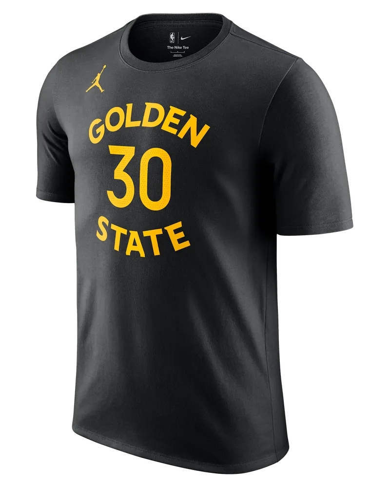 Nike Golden State Warriors Essentials  NBA-Statement-T-Shirt für Herren - Schwarz Schwarz
