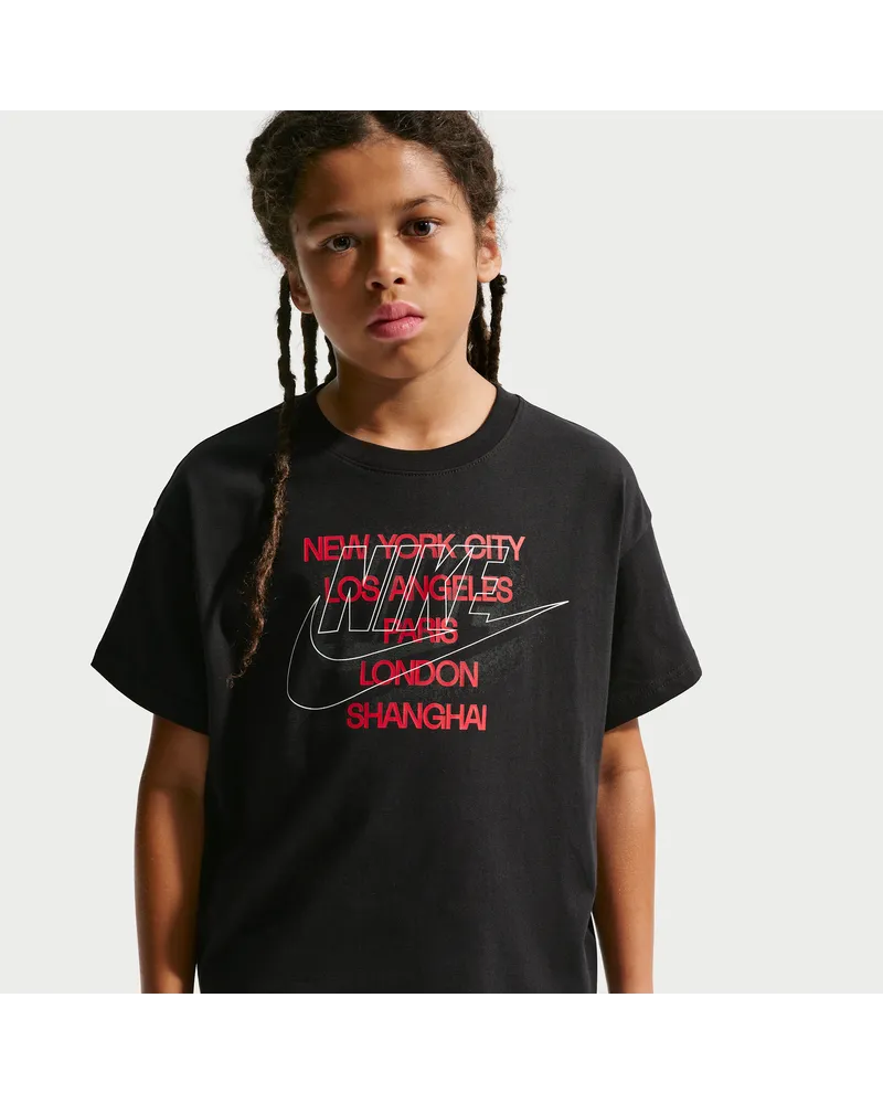Nike T-Shirt (ältere Kinder) - Schwarz Schwarz