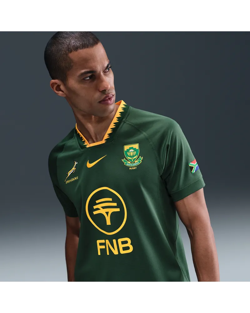 Nike Springboks 2025/26 Stadium Home  Rugby Replika-Heimtrikot (Herren) - Grün Grün