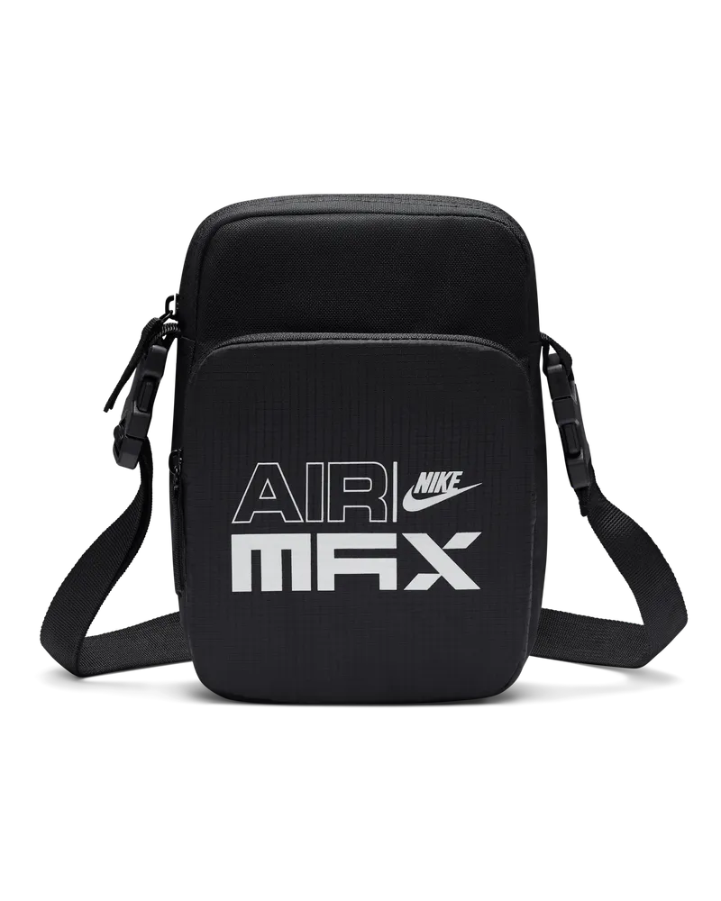 Nike Heritage Crossbody-Tasche (4 l) - Schwarz Schwarz