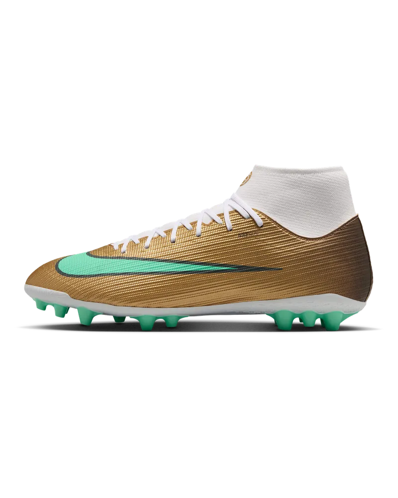 Nike Mercurial Superfly 11 Academy „Kylian Mbappé“ High-Top-Fußballschuh für Kunstrasen - Braun Braun