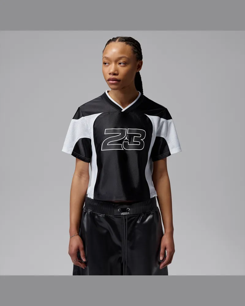 Jordan Flight Trikot (Damen) - Schwarz Schwarz