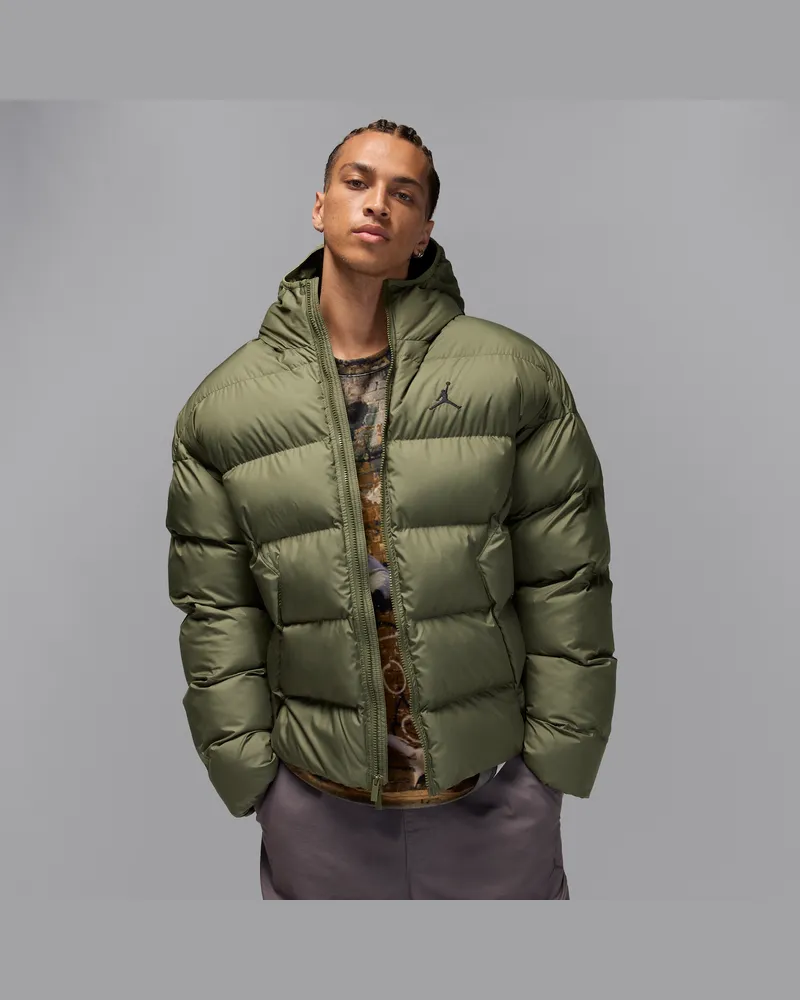 Jordan Brooklyn Therma-FIT Puffer-Jacke (Herren) - Grün Grün