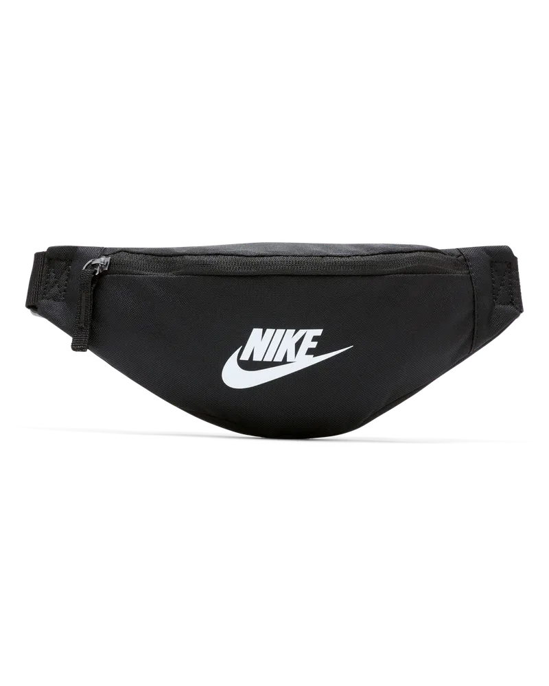 Nike Heritage Hüfttasche - Schwarz Schwarz