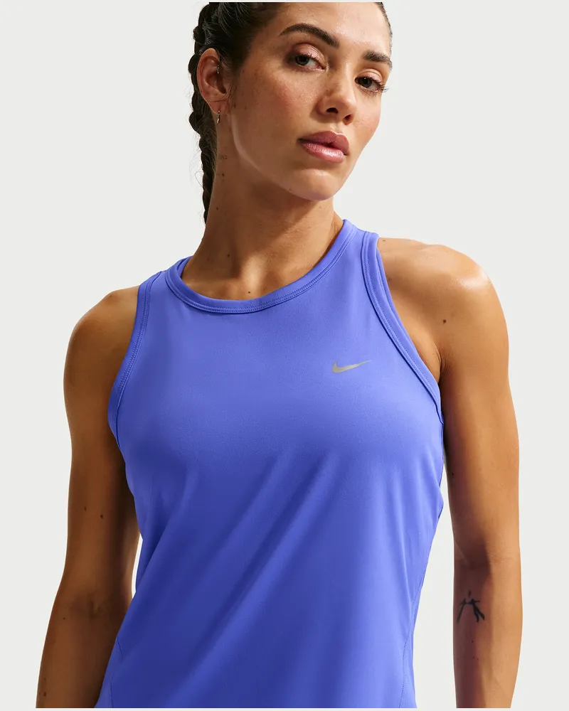 Nike Tempo Dri-FIT Lauf-Tanktop (Damen) - Blau Blau