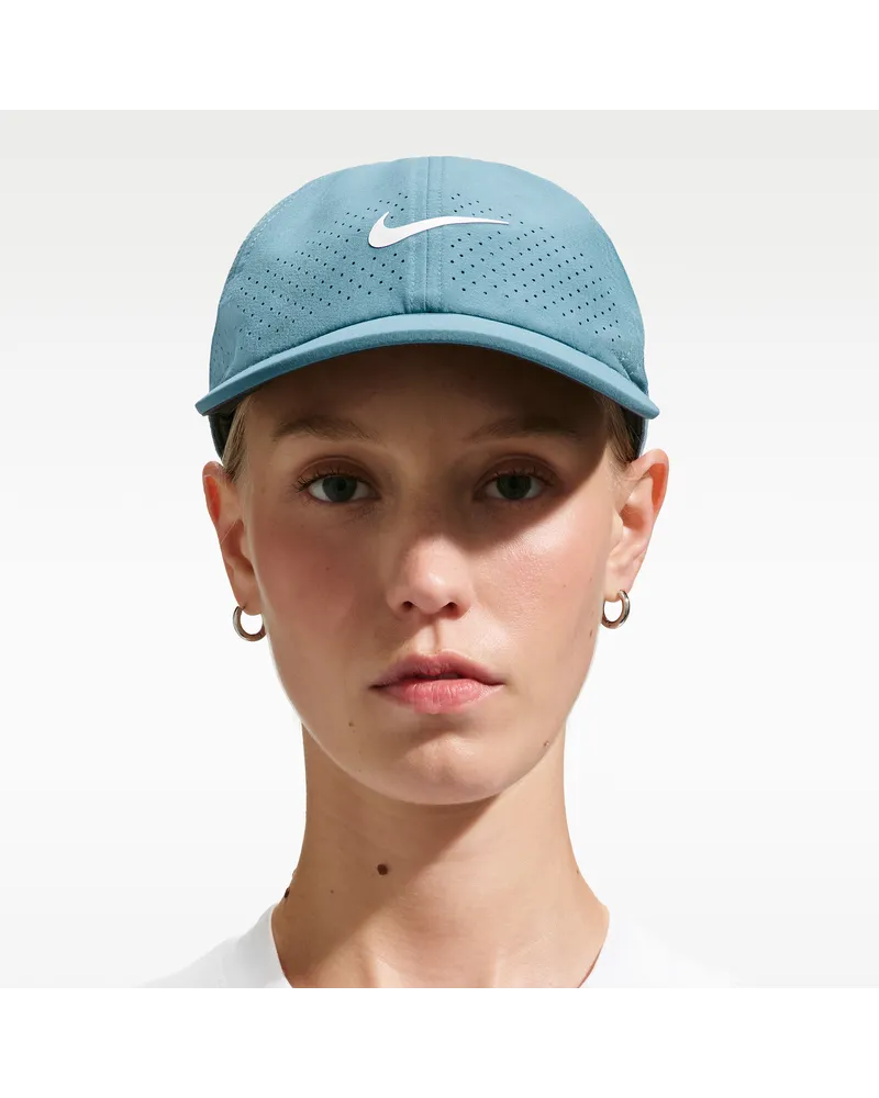 Nike Dri-FIT ADV Club unstrukturierte Tennis-Cap - Blau Blau