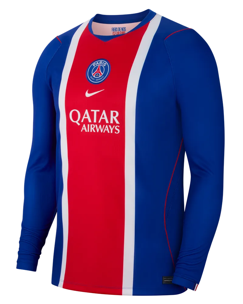 Nike Paris Saint-Germain 2026/27 Stadium Home  Dri-FIT Replika-Longsleeve-Fußballtrikot (Herren) - Blau Blau