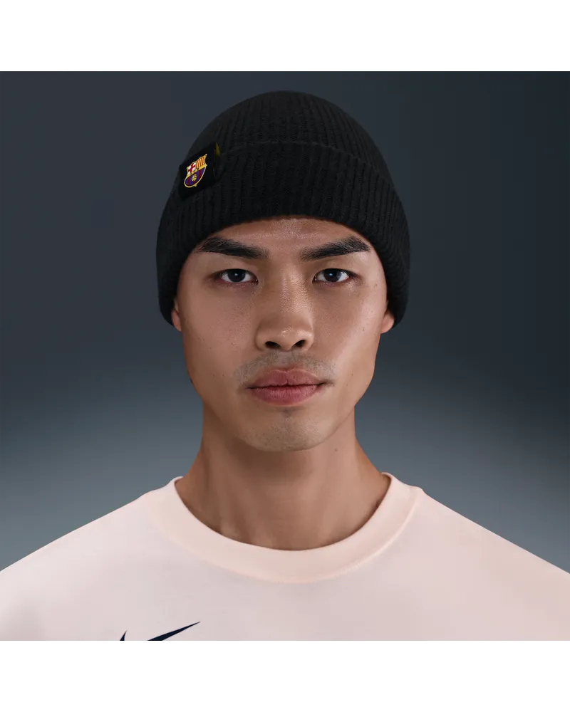 Nike FC Barcelona  Terra Beanie - Schwarz Schwarz