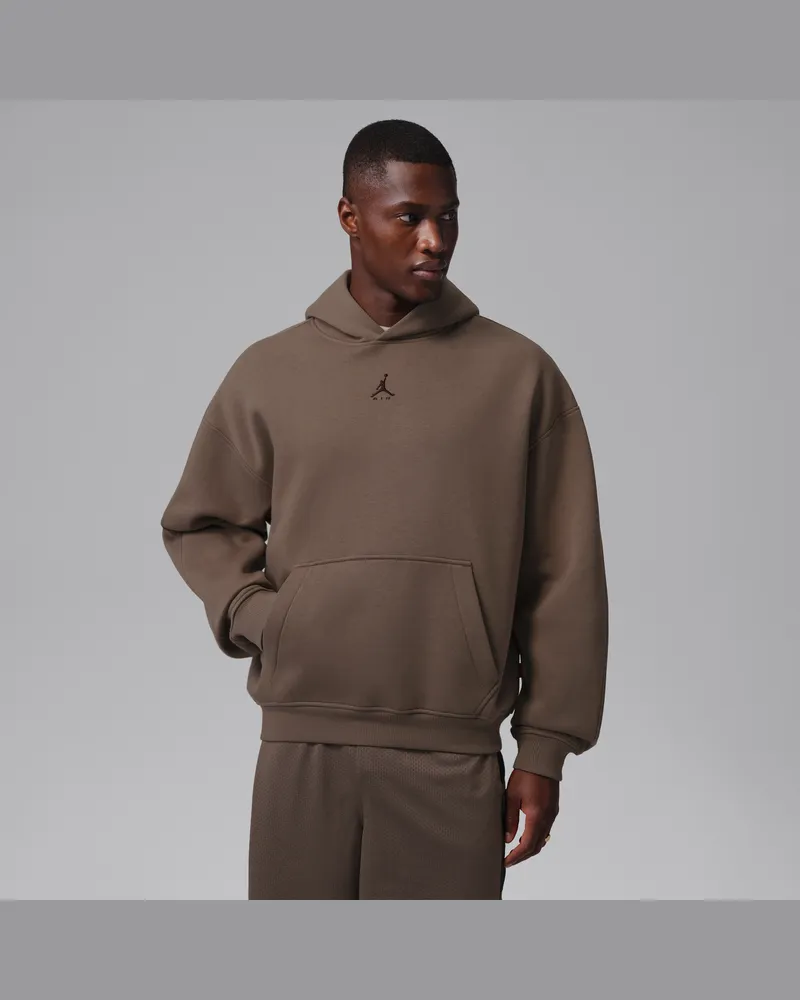 Jordan Brooklyn Oversize-Hoodie aus Fleece (Herren) - Braun Braun