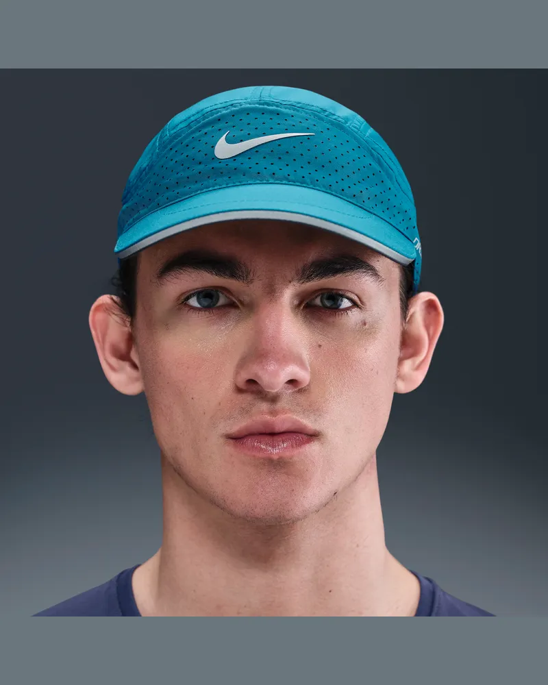 Nike Fly Dri-FIT ADV Cap mit unstrukturiertem und reflektierendem Design - Blau Blau