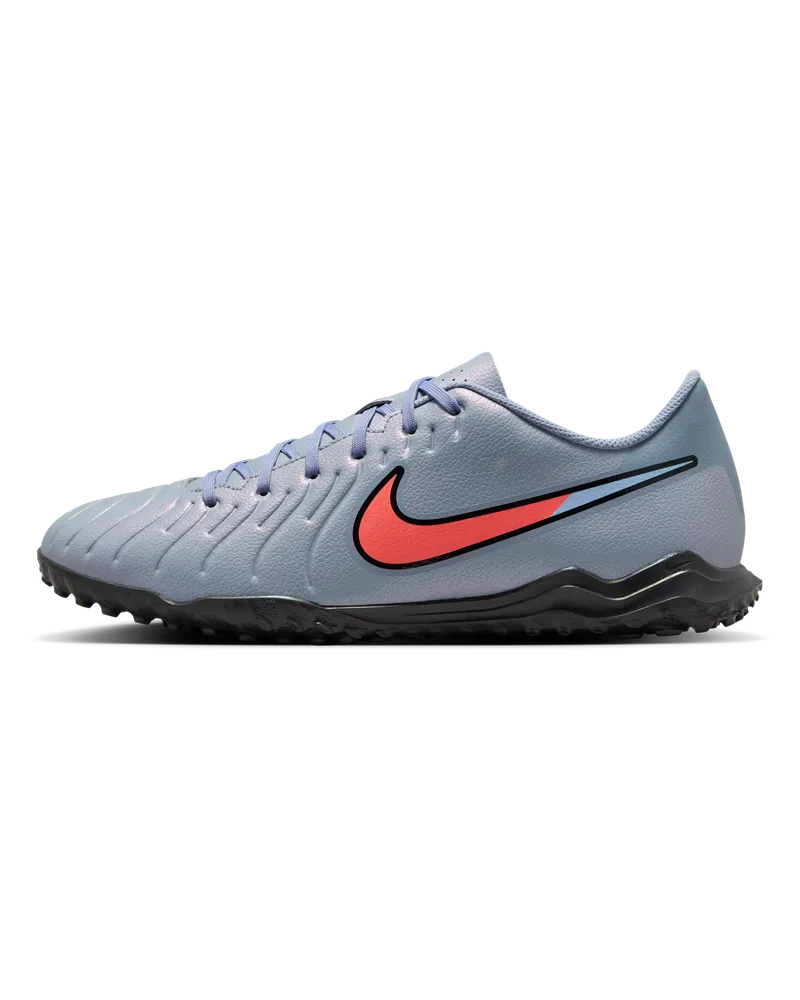 Nike Tiempo Legend 10 Club Low-Top-Fußballschuh für Turf - Blau Blau
