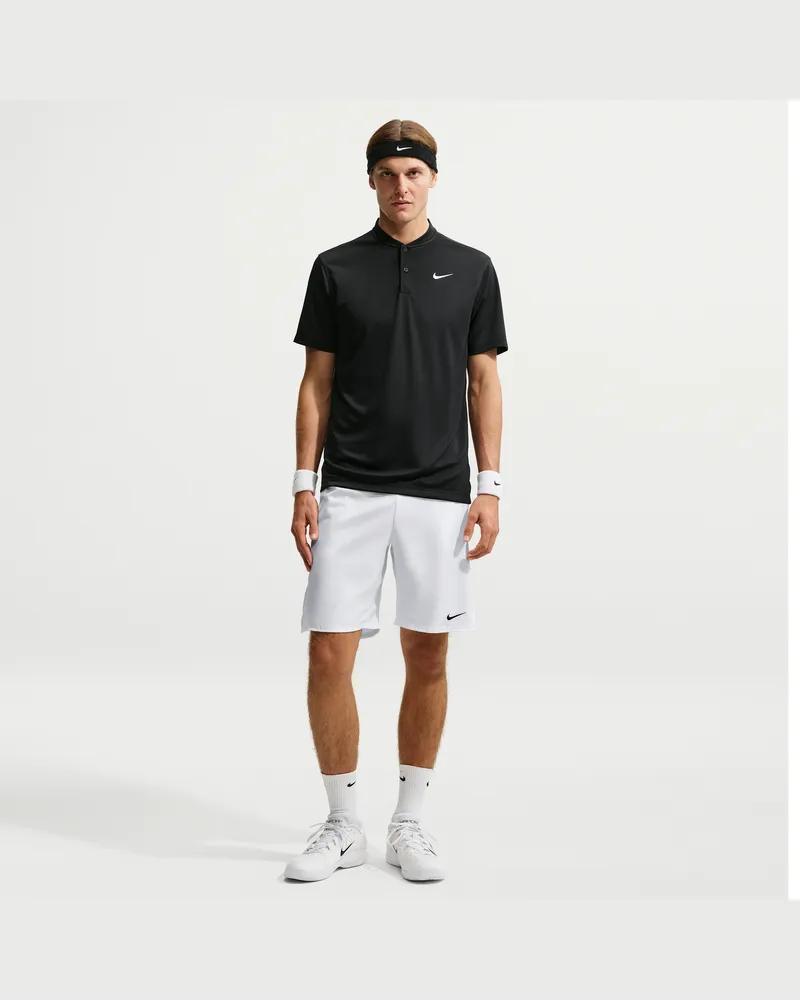 Nike Court Victory Dri-FIT Herren-Tennisshorts (ca. 23 cm) - Weiß Weiß