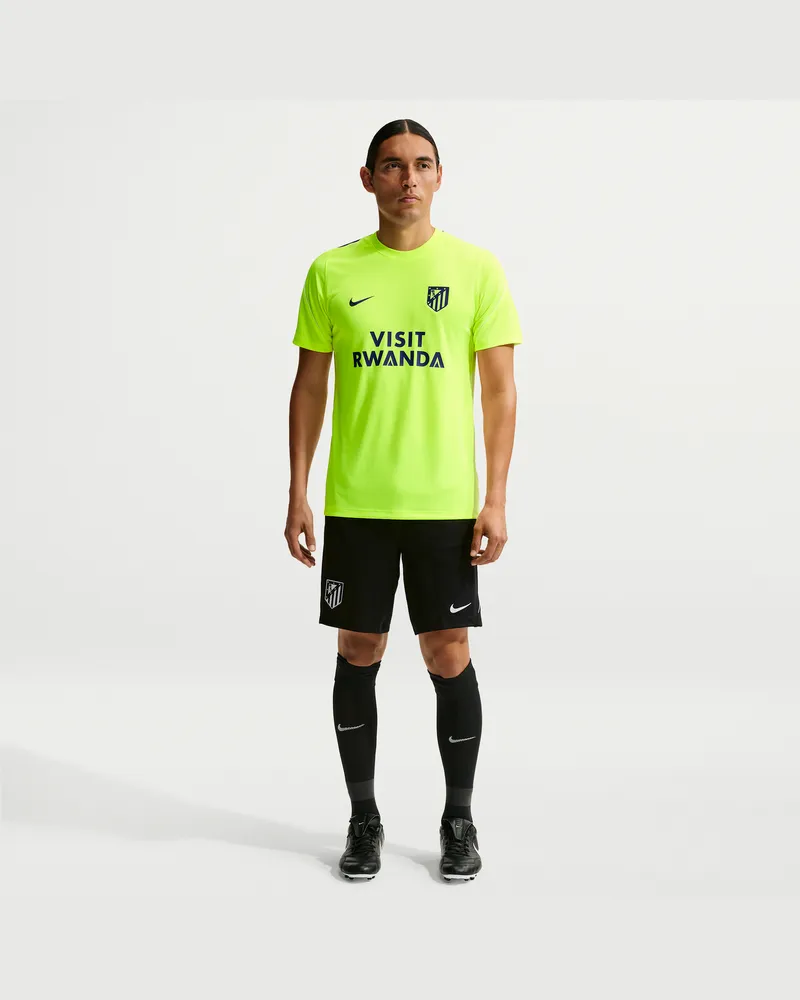 Nike Atlético Madrid Strike  Dri-FIT Fußballshorts aus Strickmaterial (Herren) - Schwarz Schwarz