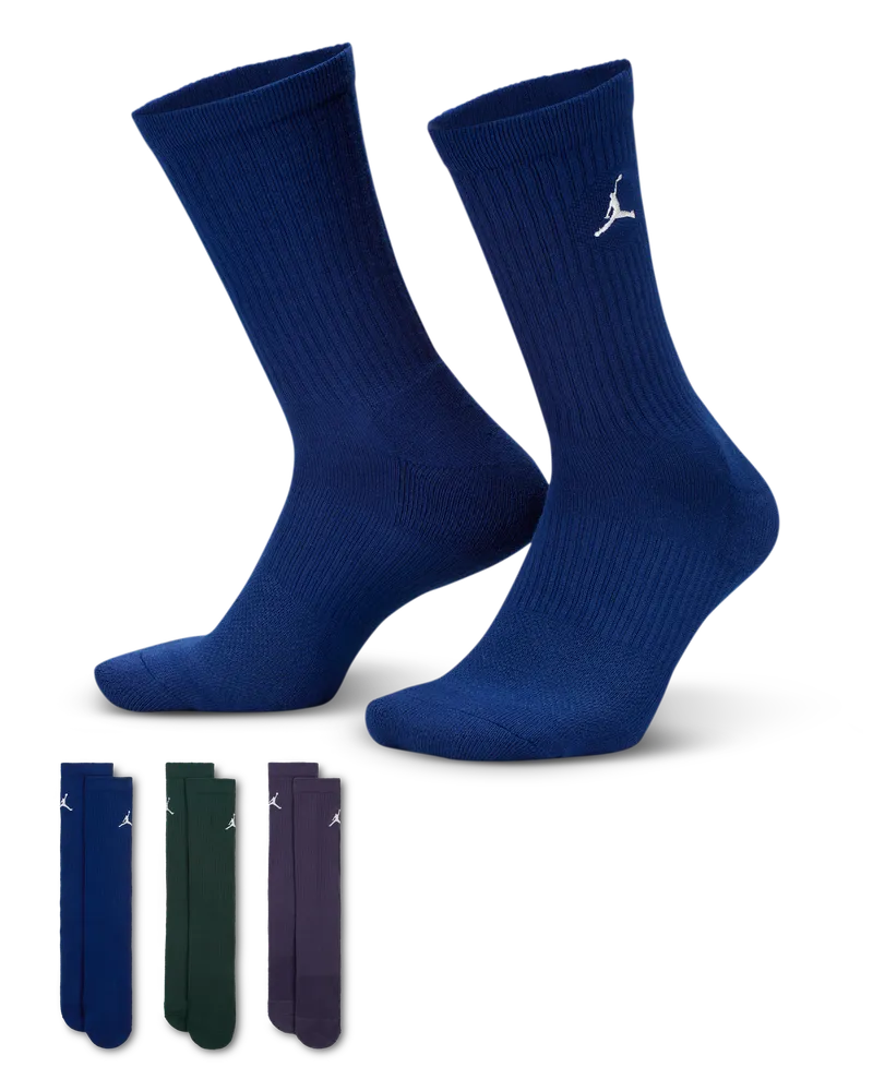 Jordan Crew-Socken für jeden Tag (3 Paar) - Multi-Color Multi-color